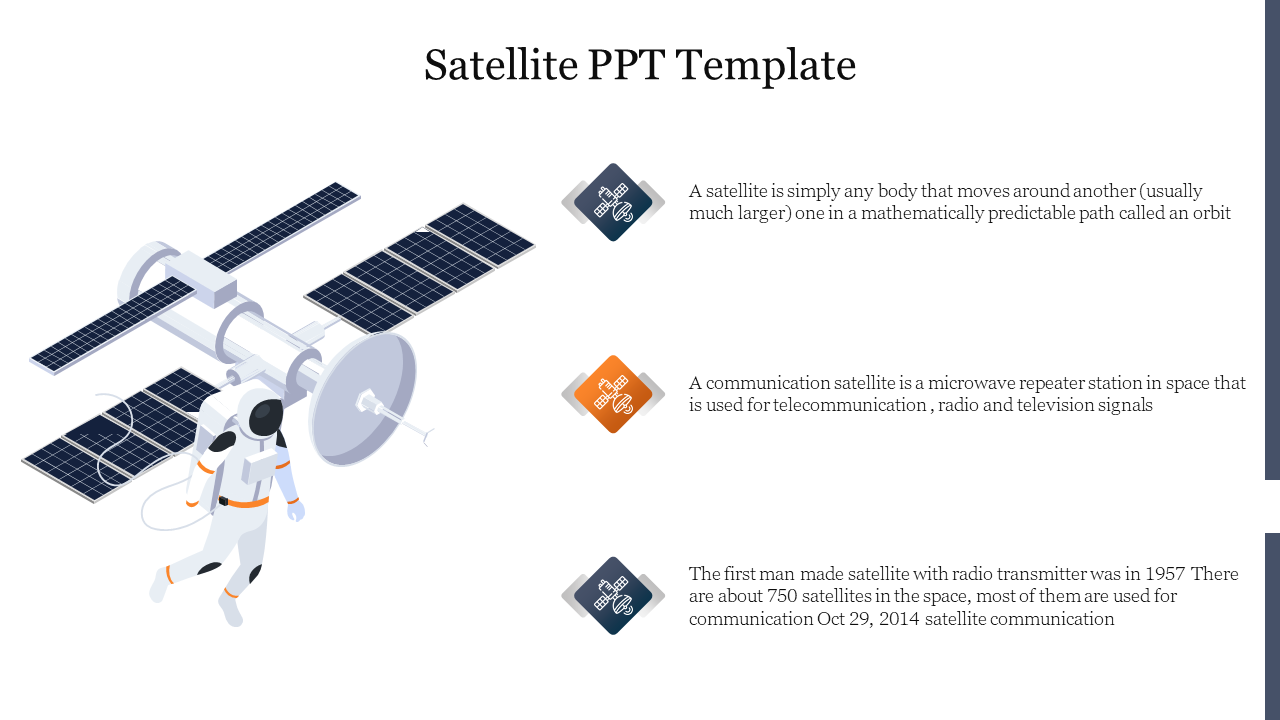 Satellite PPT Presentation Template & Google Slides